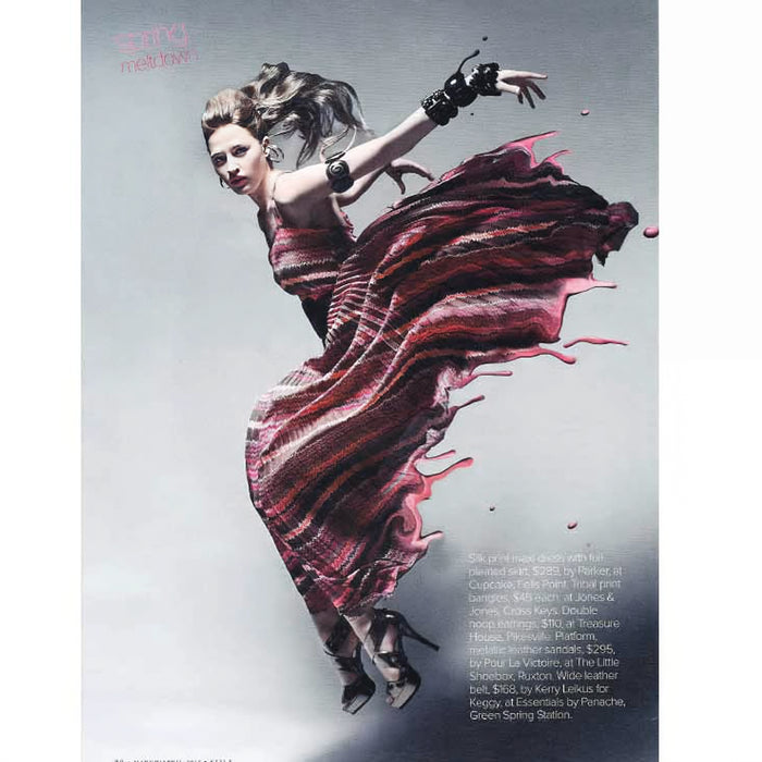Editorial feature in Baltimore Style Magazine with hair styled by Jill Turnbull using her botanical haircare professional, ocean-safe formulas rooted in decades of experience.