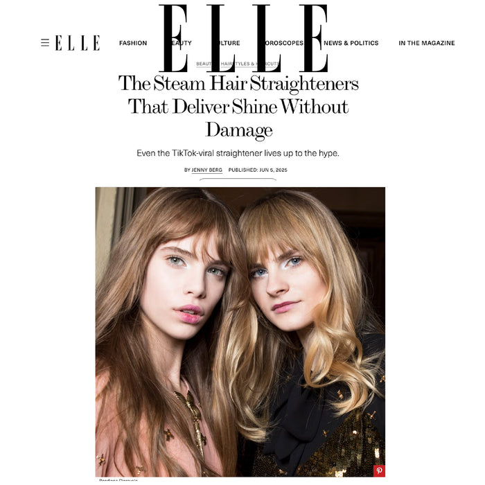 Jill Turnbull Beauty's botanical haircare products featured in ELLE Magazine plant-based, ocean-safe formulas developed by a professional hairdresser for performance and sustainability.