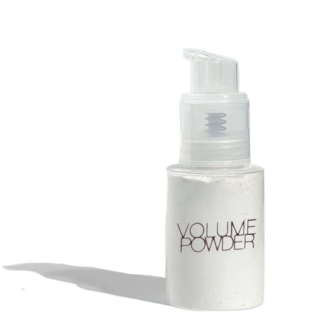 VOLUME POWDER is an organic vegan dry shampoo and styling powder that gives excellent lift and volume while absorbing excess oils.   VOLUME POWDER comes two sizes: 4oz Refillable Spray and 2oz Travel Shaker with Refill - pick below.