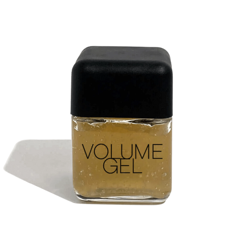 This is our vegan natural hair gel, formulated for superb, non-crunchy weightless volumizing styling hold.  Our oil-free VOLUME GEL is a session stylist's go-to favorite and perfect for all hair types.   It gives you fullness, texture, and volume, whether long, short, curled, or blown-out, with a long-lasting, weightless hold that lasts all day and night.