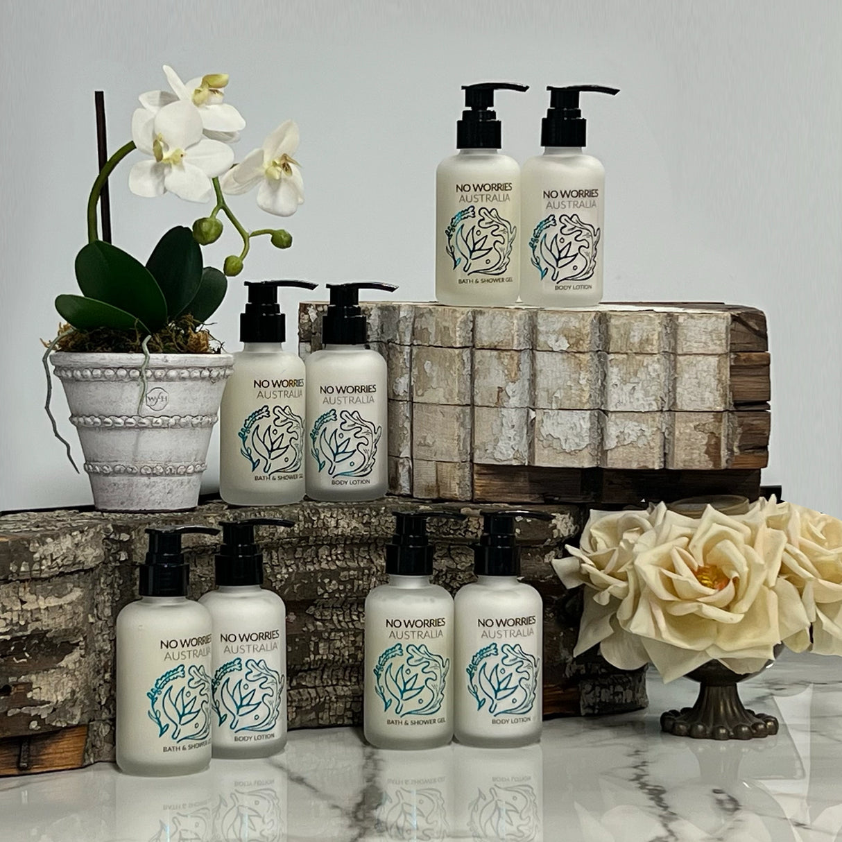 Our Botanical Bath & Body Collection brings the essence of Australia to your daily ritual. Formulated with the finest botanical ingredients and pure essential oil blends, each scent tells a story from sun-baked sandalwood heartlands to moonlit gardens of rare blooms.