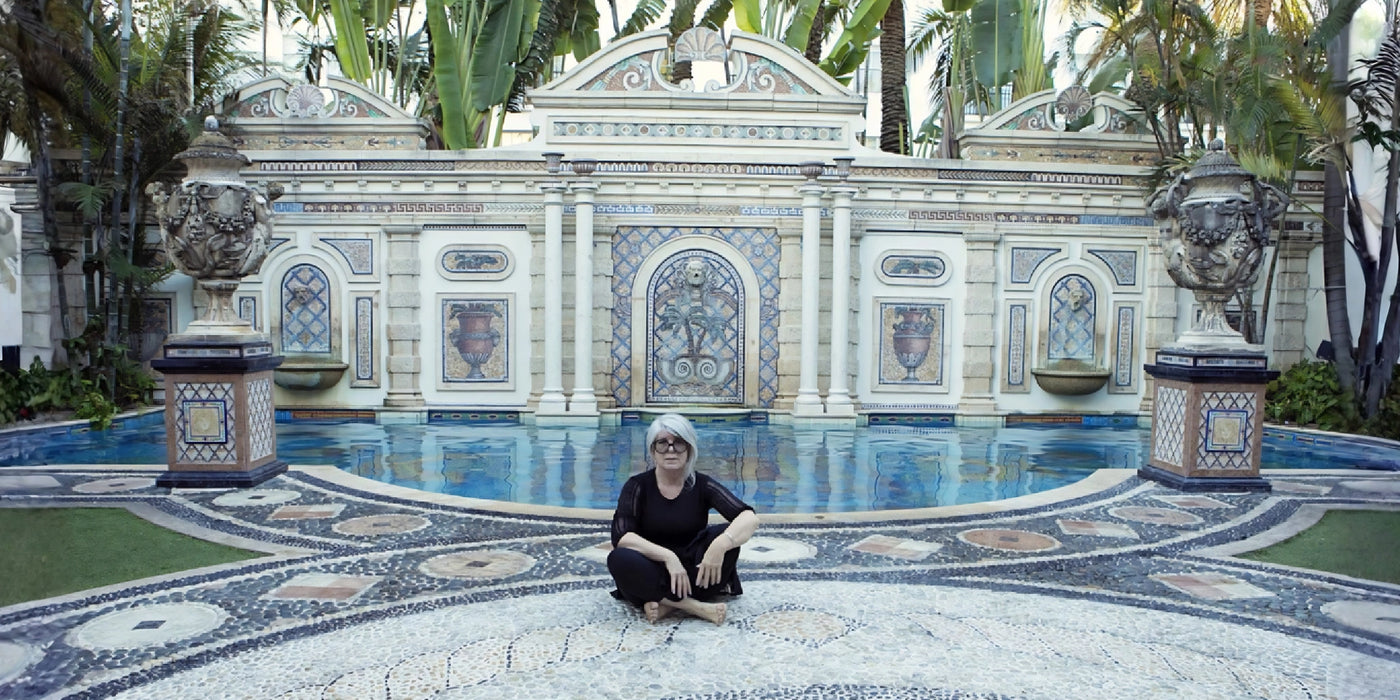 Jill Turnbull at the Versace Mansion