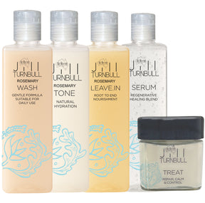 Target your hair and scalp every need with the botanical haircare 5-piece POWER PAK HAIRCARE COLLECTION to reveal your perfection. Our supercharged collection replaces everything that’s missing from the inside of the hair. Say goodbye to split ends, flyaways, frizziness, undesired texture, lack of body, and dull hair. Reduces water waste by rinsing out in seconds.