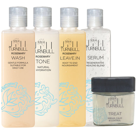 Target your hair and scalp every need with the botanical haircare 5-piece POWER PAK HAIRCARE COLLECTION to reveal your perfection. Our supercharged collection replaces everything that’s missing from the inside of the hair. Say goodbye to split ends, flyaways, frizziness, undesired texture, lack of body, and dull hair. Reduces water waste by rinsing out in seconds.