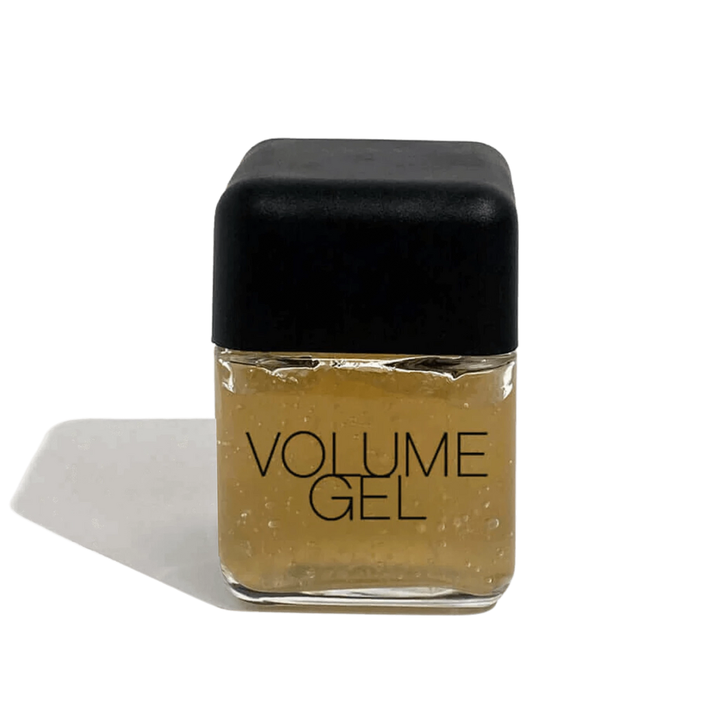 This is our vegan natural hair gel, formulated for superb, non-crunchy weightless volumizing styling hold.  Our oil-free VOLUME GEL is a session stylist's go-to favorite and perfect for all hair types.   It gives you fullness, texture, and volume, whether long, short, curled, or blown-out, with a long-lasting, weightless hold that lasts all day and night. 
