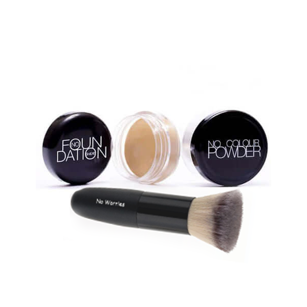 No sweat foundation full-coverage transfer resistant long-wear all-in-one foundation