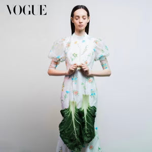 botanical haircare vogue italia editorial where jill turnbull use her haircare for the editorial